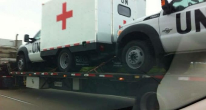 Report: United Nations Medical Vehicles Spotted In Mississippi