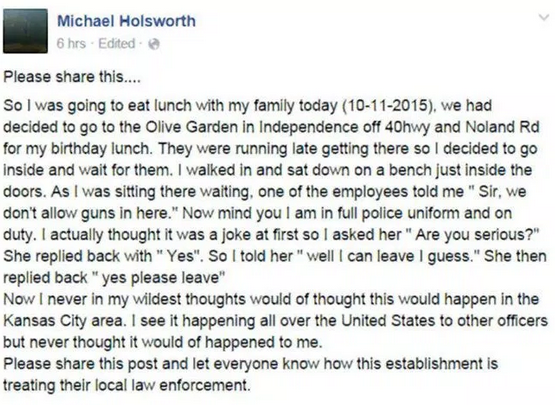 olive garden facebook post