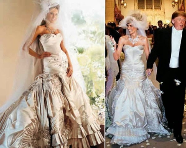 melania wedding