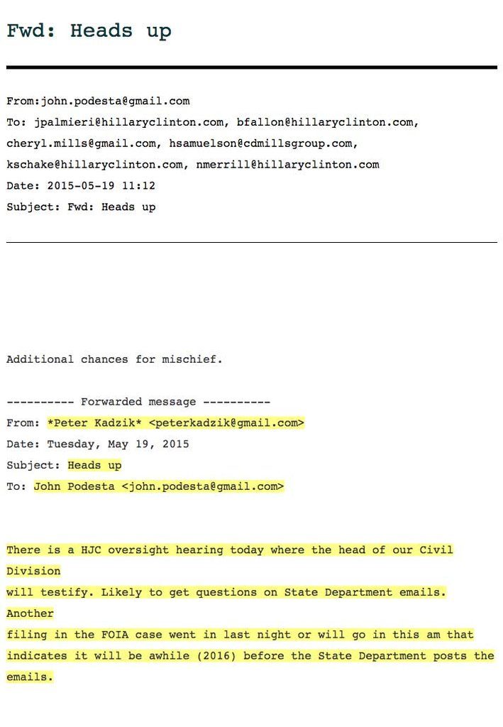 clinton mole wikileaks