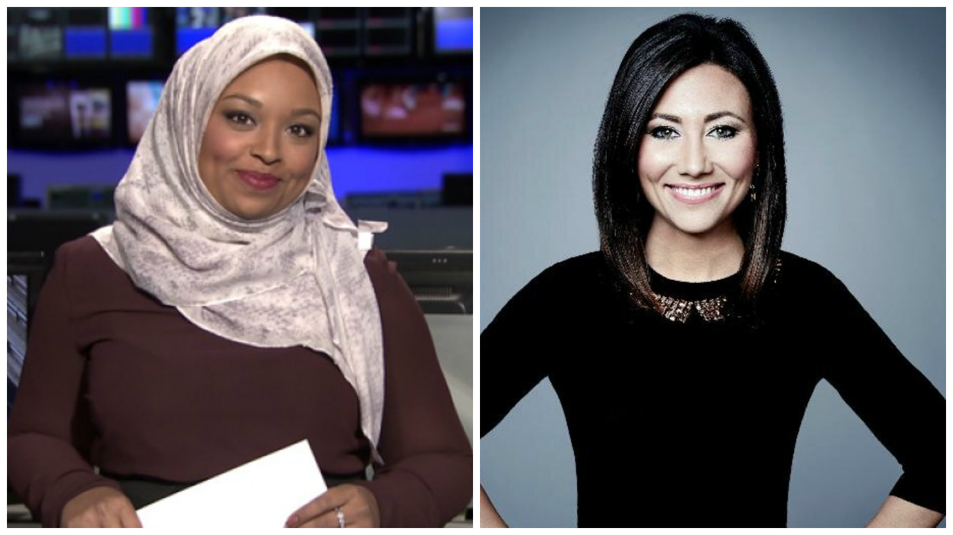 Muslim TV Anchor Lauded for Hijab While Christian Host is Scolded for