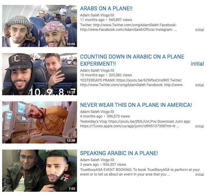 arabs on plane pranksters
