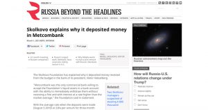 russia questionable bank deposits