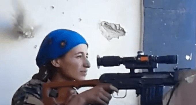 Kurdish Women fight on front lines of battle against ISIS 