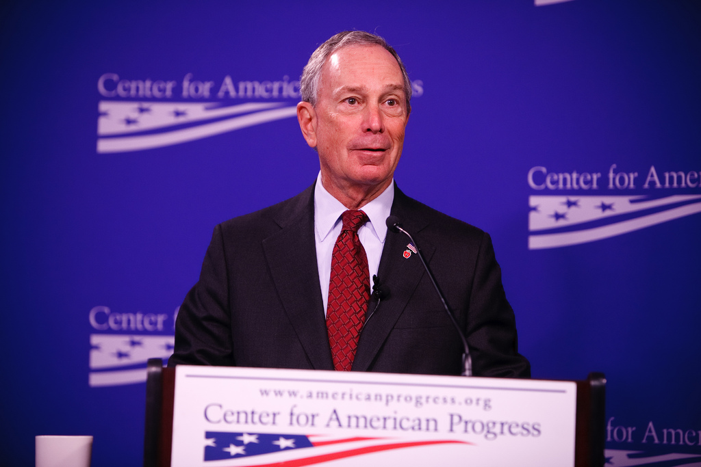 Michael Bloomberg Uniting Gun Control Groups