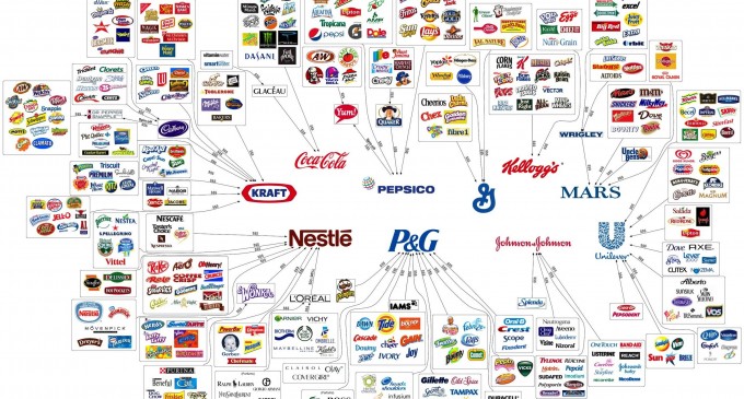 10 Corporations Control Every Just About Everything You Buy