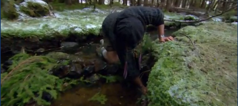 A Simple Way To Catch Fish By Hand In A Stream