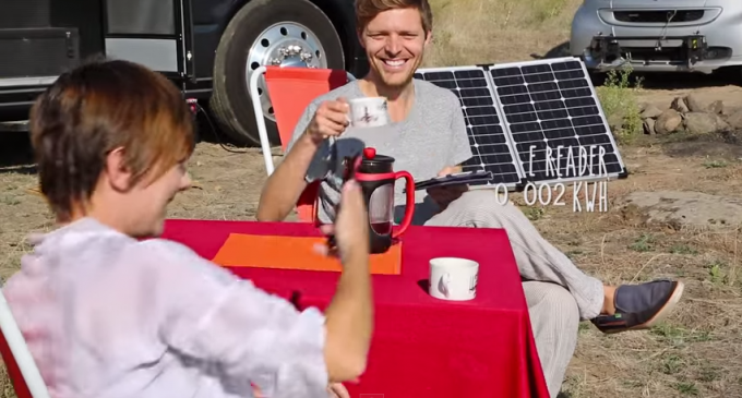 Solar Powered Camping Ideas