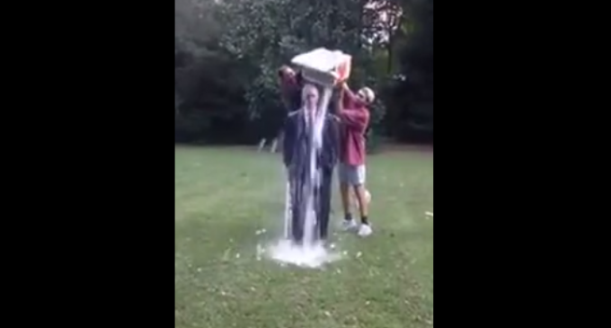 Trey Gowdy Takes The ALS Ice Bucket Challenge