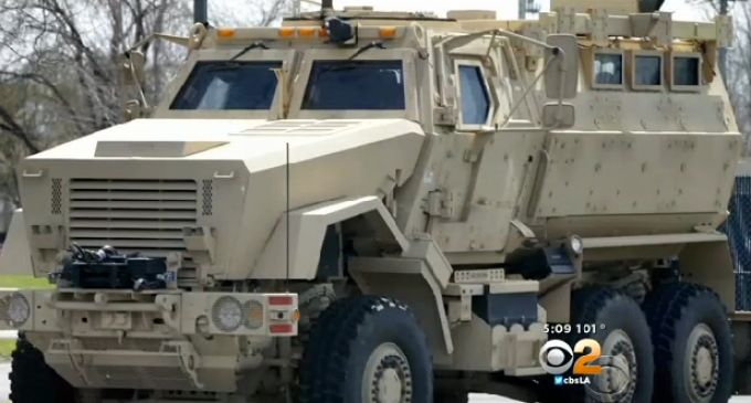 Los Angeles School District Police To Receive Grenade Launchers and Armored Vehicle