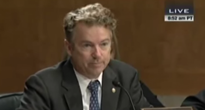 Rand Paul: What Does Local Police Need Bayonets For?