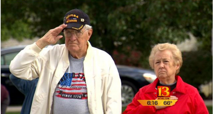 Korean War Veteran Battles HOA To Keep American and MIA Flags In His Yard