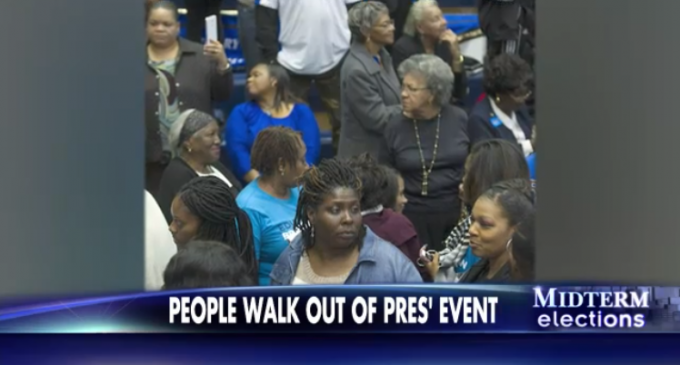 Former Supporters Walk Out On President En Masse Within Deep Heart Of ‘Obama Country’