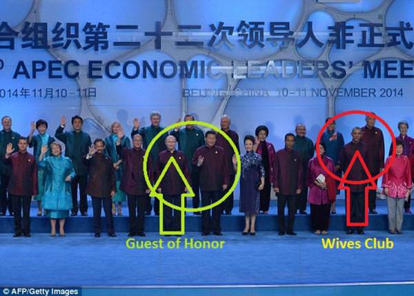 China Sticks ‘Gum Chewing’ Obama In With The Wives Club