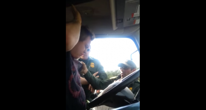Border Patrol Smashes Through Man’s Window Who Defends His Constitutional Rights