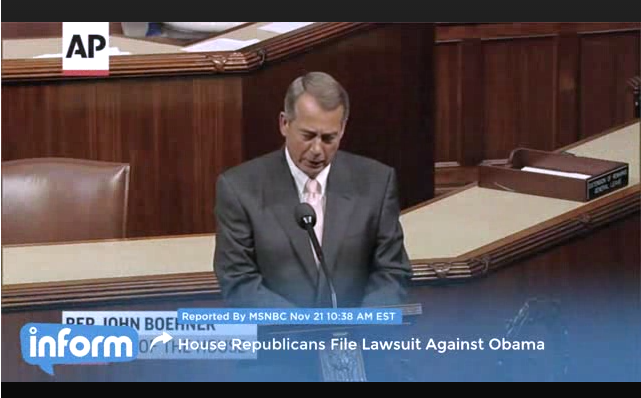 Boehner Files Long-Delayed Lawsuit Over Obamacare Crimes