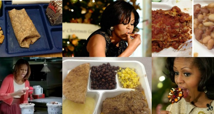 Malia And Sasha’s School Lunch Vs. The Food Michelle Obama Feeds Your Kids