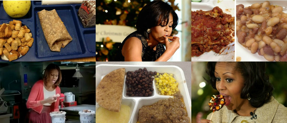 Malia And Sasha’s School Lunch Vs. The Food Michelle Obama Feeds Your Kids