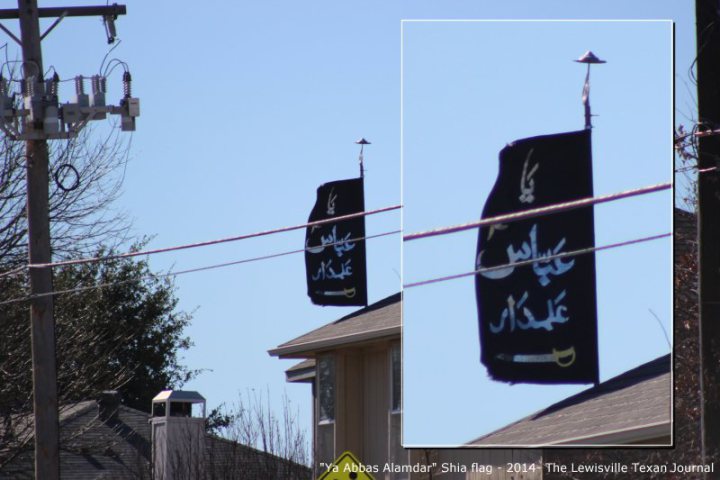 Islamic Flag at Flying At Lewisville, TX Home Causes Community Backlash