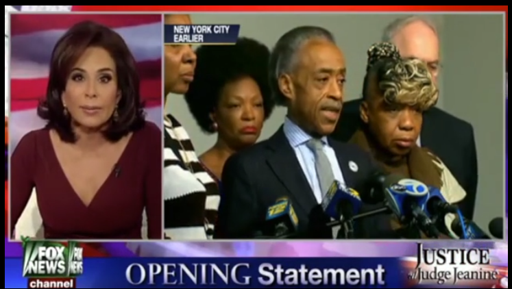 Judge Jeanine Pirro Chastises NYC Mayor Bill de Blasio, Holder, Sharpton and Obama For Creating Hatred Towards Police