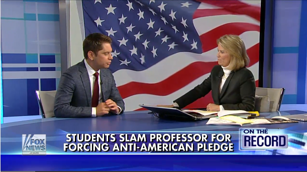 College Professor Forces Students To Recite Anti-American ‘Pledge Of Allegiance’