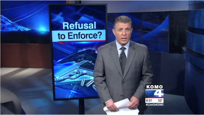 WA Sheriff, Prosecutor: We’re Not Going To Enforce New Draconian Gun Laws In Our County