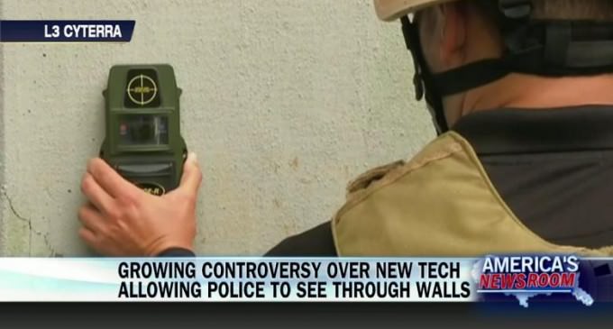 Cops Now Using New Radar Device to ‘See’ Through Walls of Homes