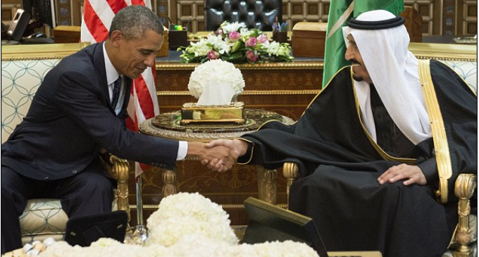 Obama Ditches India Trip, Skips Holocaust Ceremony To Bow To The New Saudi King