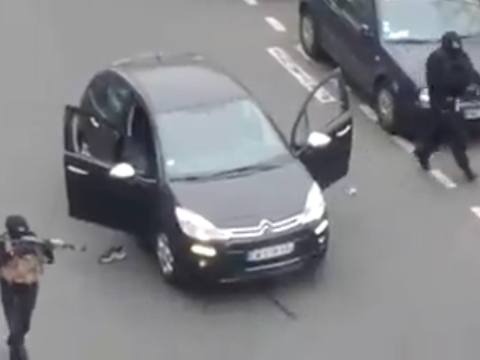 3 Terrorists At Large Following Attack At Paris Magazine That Killed 12