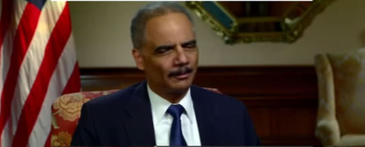 Eric Holder Admits to a “Single Failure” as Attorney General