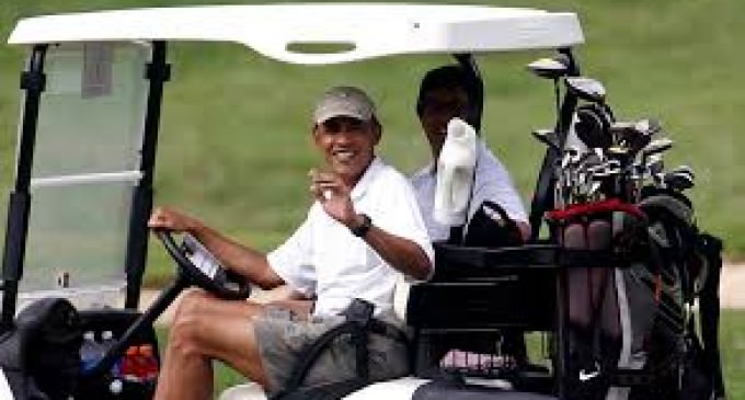 ISIS Beheads 21 Christians, Obama Golfs And Tweets Pic Of Himself Playing Basketball