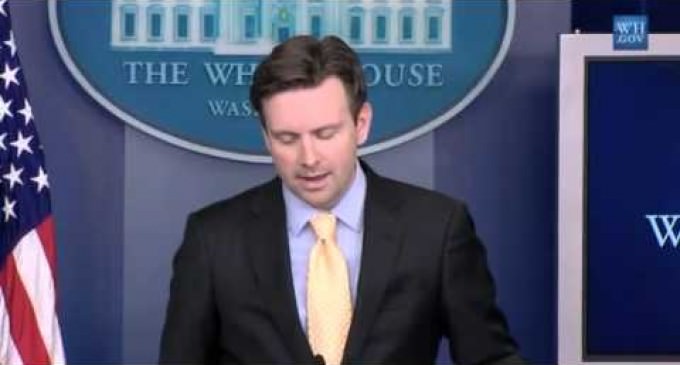 WH Spokesman Can’t Explain Why Obama Thinks Climate Change is Worse Threat than Terrorism