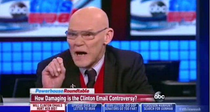 James Carville: Hillary’s Email Antics Designed Obstruct Congressional Oversight