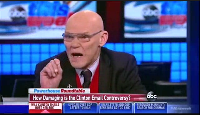 James Carville: Hillary’s Email Antics Designed Obstruct Congressional Oversight
