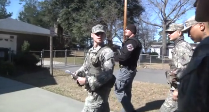 South Carolina National Guard Performs Door-to-Door ”Wellness Checks”
