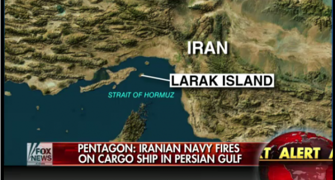 Breaking: Iran Seizes Western Cargo Ship With 34 Aboard
