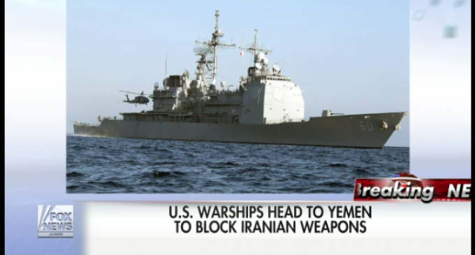 Breaking: US Sends Aircraft Carrier To Block Iranian Shipments To Rebels In Yemen