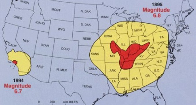 Foreshock Concerns as Significant Earthquake hits New Madrid Fault Seismic Zone