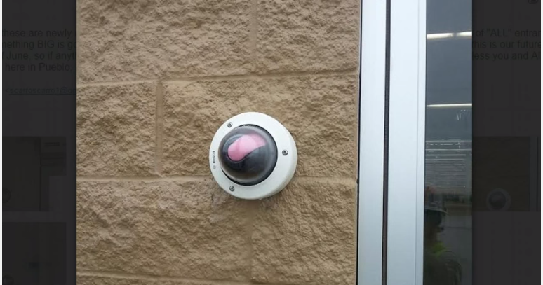 walmart face recognition security cameras