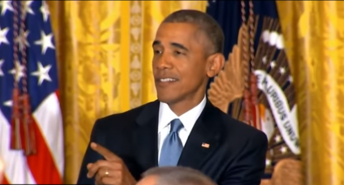 Obama Claims Ownership Of White House In Handling Heckler