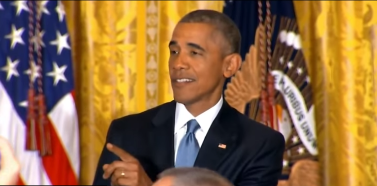 Obama Claims Ownership Of White House In Handling Heckler