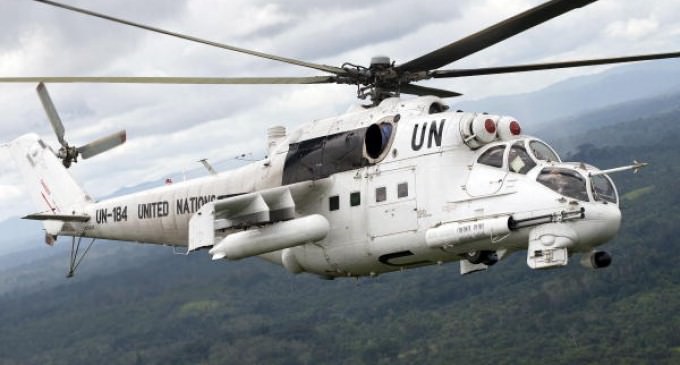 REPORT: Possible UN Chopper Convoy Flying Over Washington State