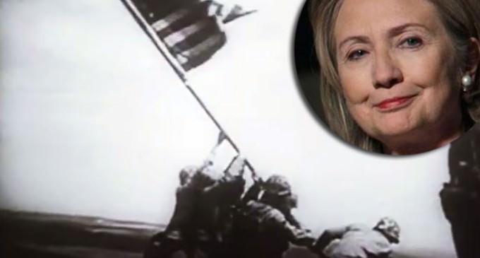 Appalling Disrespect: Hillary Likens Fight Against Climate Change to Iwo Jima Battle