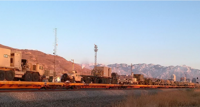 Jade Helm: Massive Train Full Of Military Equipment Spotted Heading Into “Hostile” Salt Lake City, Utah
