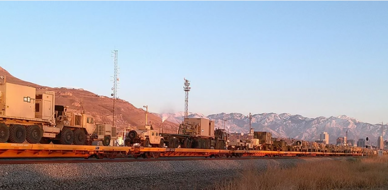 Jade Helm: Massive Train Full Of Military Equipment Spotted Heading Into “Hostile” Salt Lake City, Utah