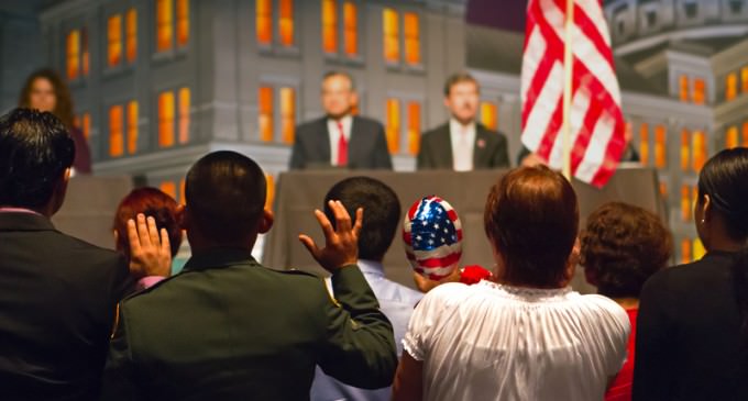 Obama Deletes Pledge To Defend America From Oath of Allegiance for New Americans