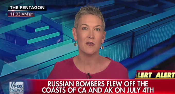US Jets Scramble to Intercept Russian Bear Bombers Off Of California and Alaska Coasts