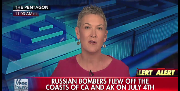 US Jets Scramble to Intercept Russian Bear Bombers Off Of California and Alaska Coasts