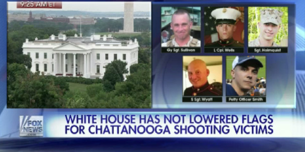 Obama Refused To Lower Flags To Honor Murdered Marines, Or Call Families