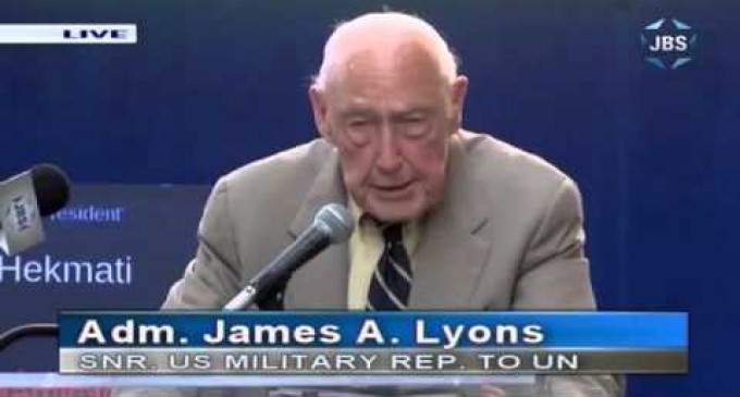 4-Star Admiral ‘Ace’ Lyons Warns of Imminent Take Down Of America By Obama